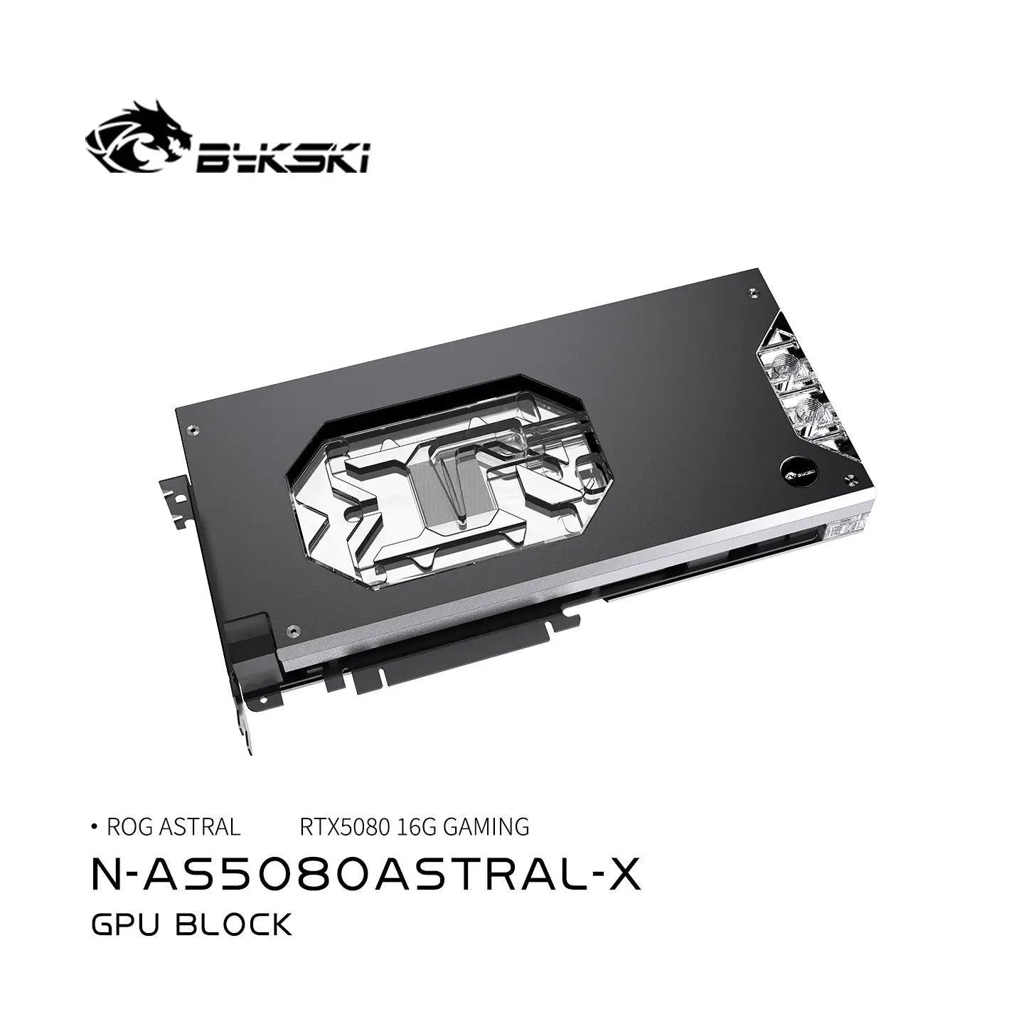 BYKSKI Geforce RTX 5080 ROG Astral with Backplate