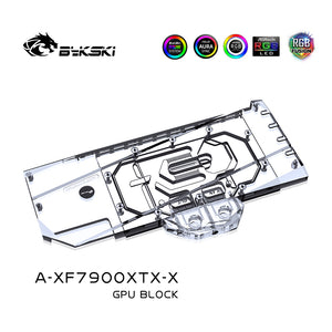 Xfx Gpu Backplate BYKSKI XFX Speedster MERC 310 Radeon RX 7900 XTX (incl. Backplate ...