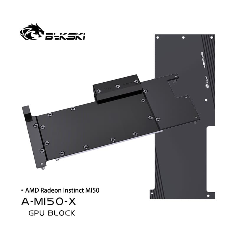 Bykski GPU Water Block for AMD Radeon Instinct MI50 (A-MI50-X)