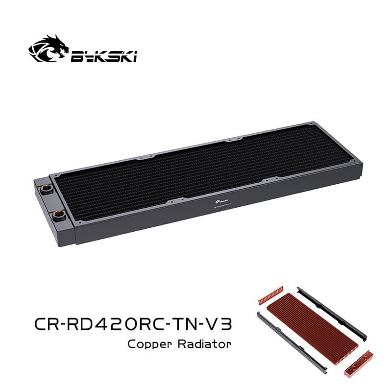 Bykski 420mm Radiator D30 Full Copper