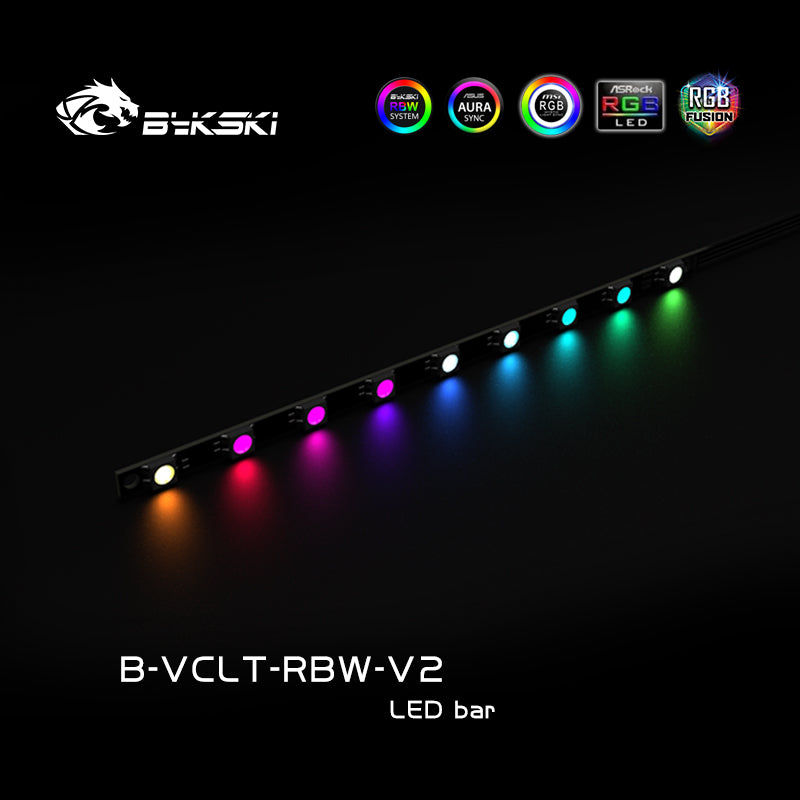 5v Water Block RBW LED Strip - 200mm V3 (B-VCLT-200X12RBW-V3)