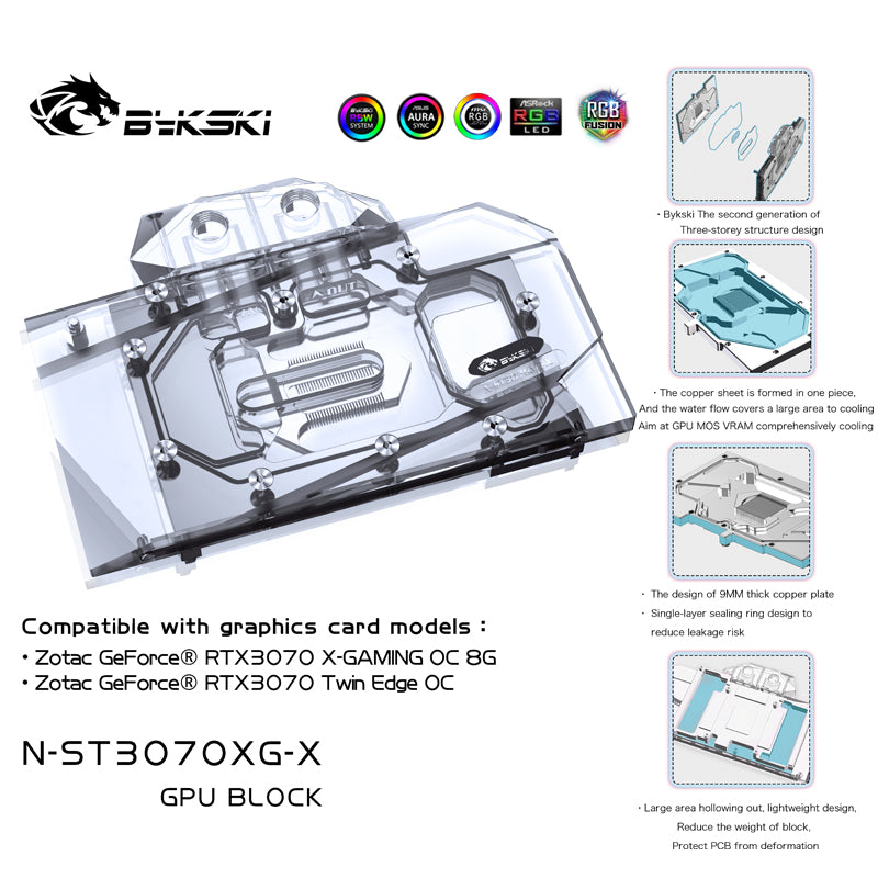 Zotac 3070 X-Gaming / Twin Edge OC (incl. Backplate)